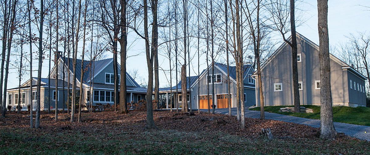 Wooded Home by Jeff Bradley Construction
